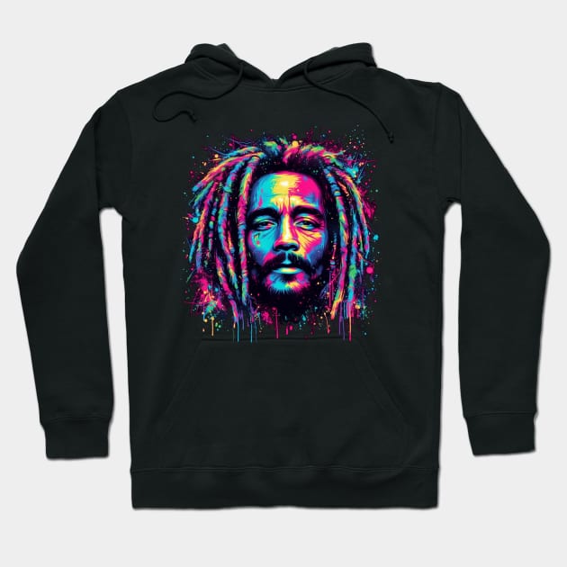 Bob Marly Hoodie by Incredible Ink